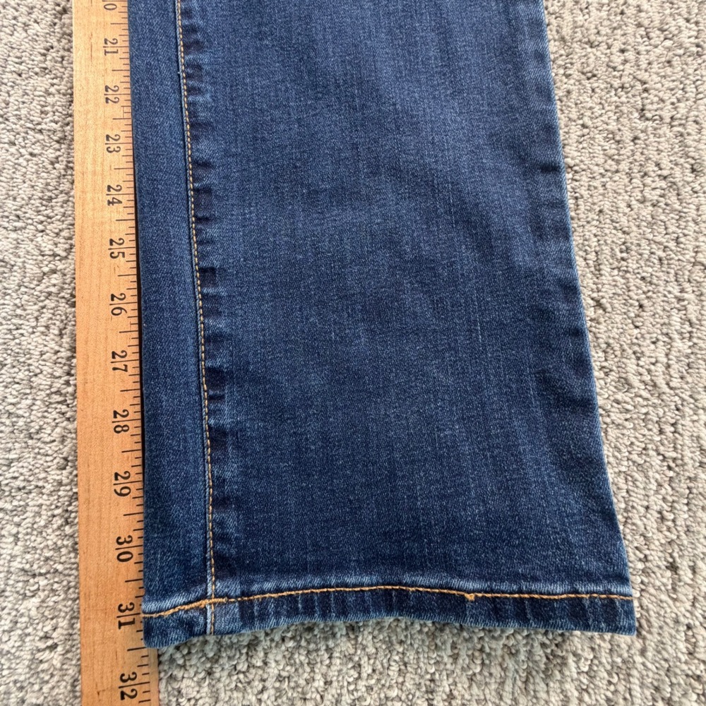 Lucky Brand 410 Athletic Straight Jeans Mens 36x32 Blue Medium Wash Denim - Picture 7 of 8